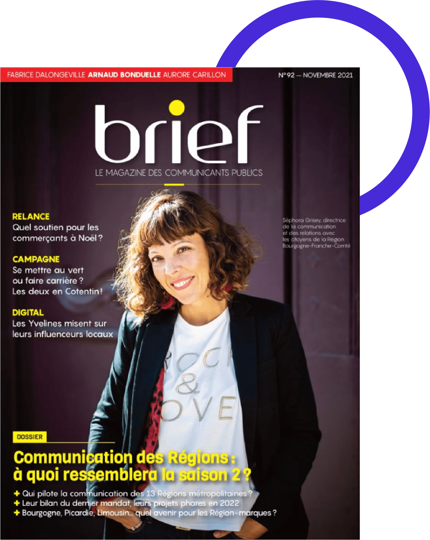 Le CADRAN_Web__PAGE-REF_Presse-2 Le Cadran dans le magazine brief